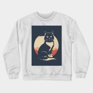 Ragdoll Cat 3 - Japanese Retro Art Crewneck Sweatshirt